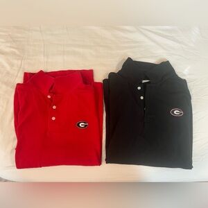 2 Cutter & Buck Georgia men’s polo shirts size XXL